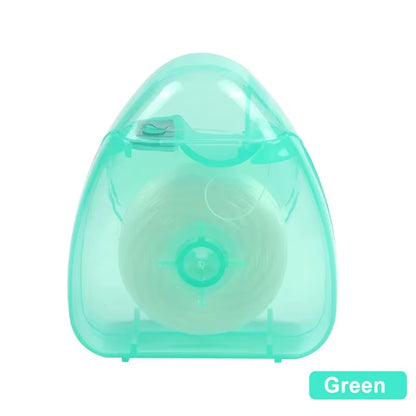 50M Micro Wax Peppermint Flavor Dental Flosser Interdental Brush Teeth Stick Toothpicks Floss Pick Oral Hygiene Clean Wire