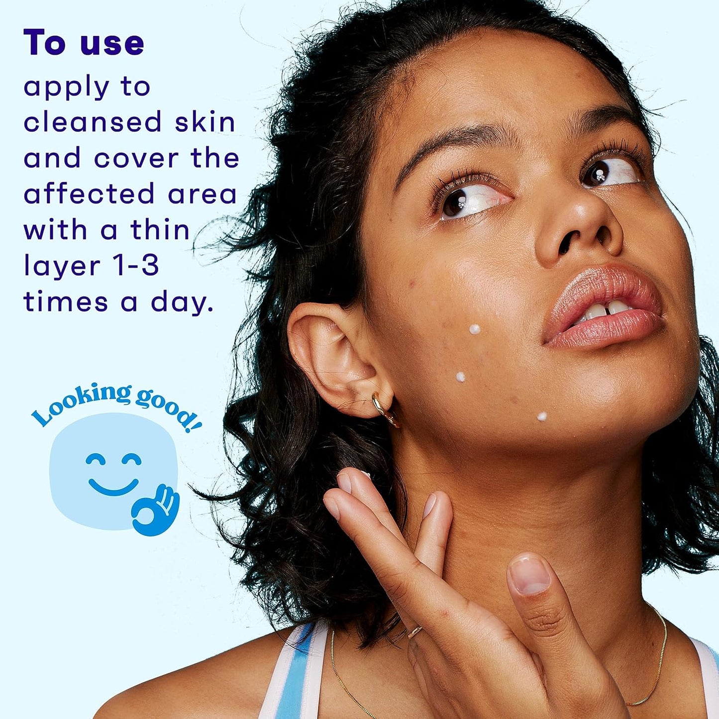 Clean & Clear Persa-Gel 10 Oil-Free Acne Spot Treatment with Maximum Strength 10% Benzoyl Peroxide, Topical Pimple Cream Visibly Reduces Acne in One Day, Fragrance-Free, 1 Fl. Oz