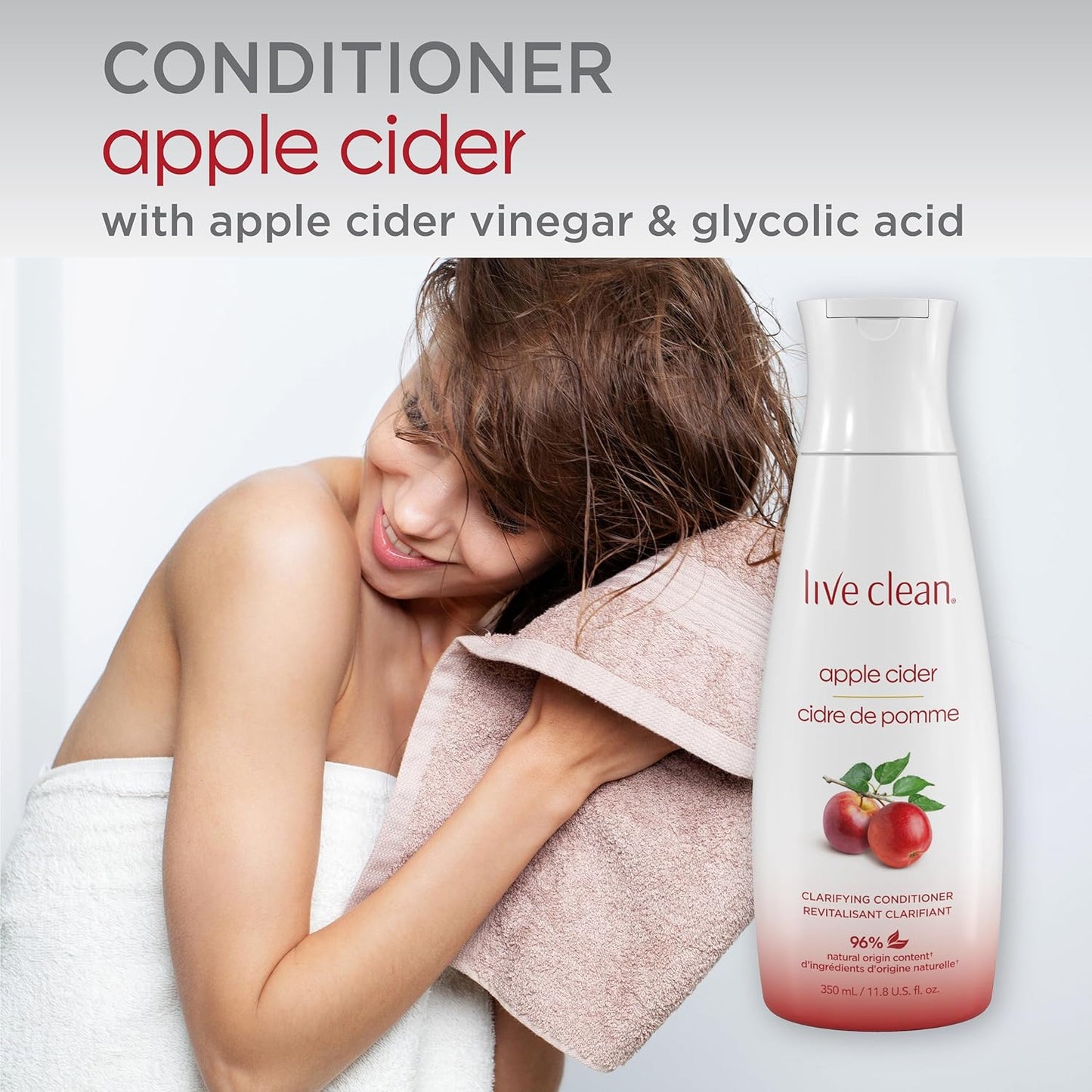 Conditioner, Ultra Light Apple Cider, 12 Oz
